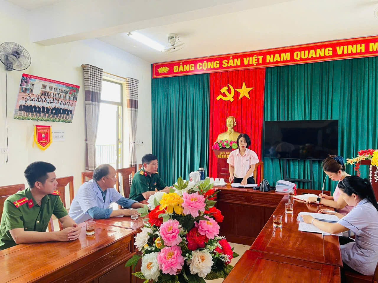 Sơn Giang: Kiểm tra an toàn thực phẩm tại các trường mầm non