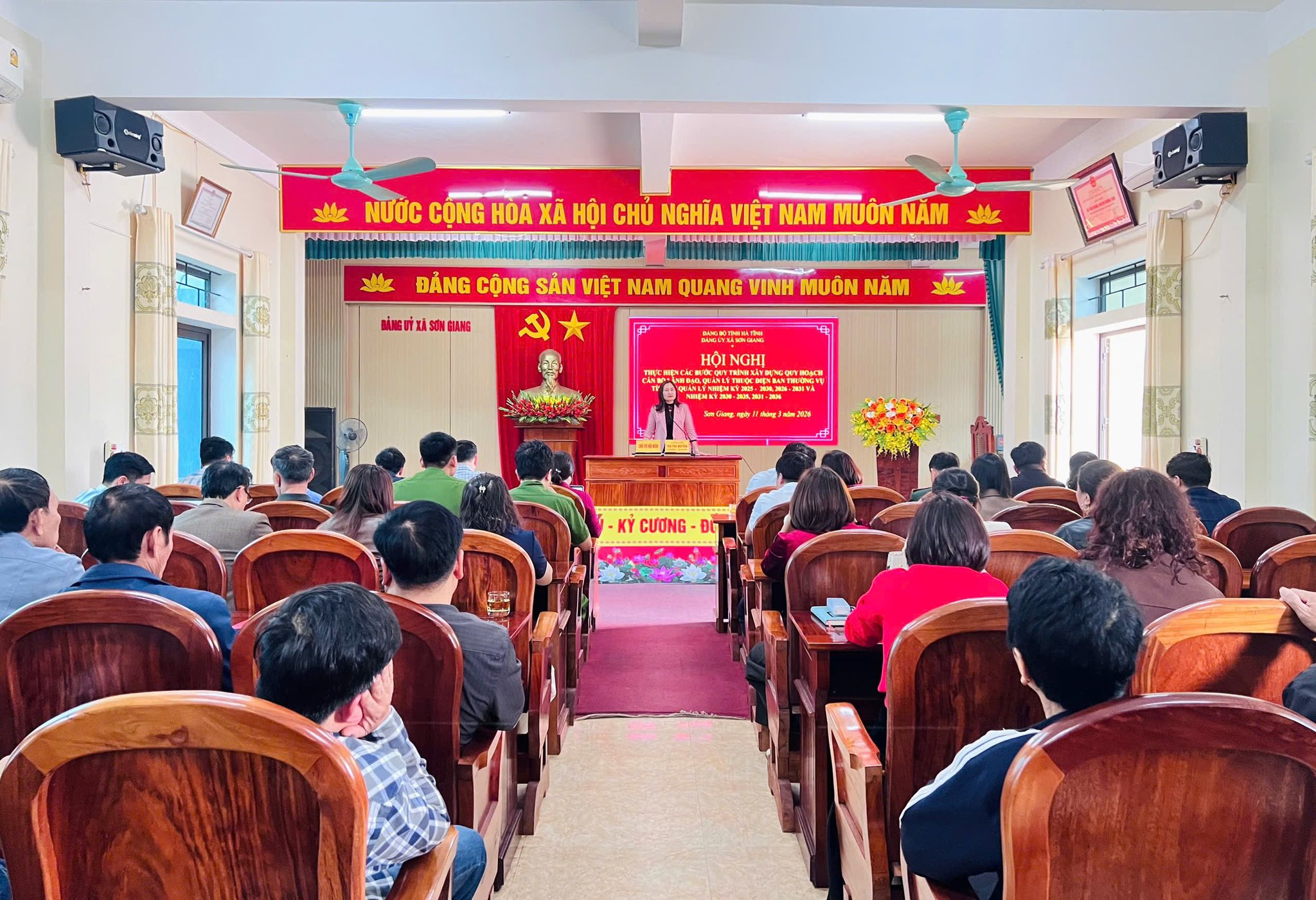 Sơn Giang thực hiện quy trình quy hoạch cán bộ lãnh đạo, quản lý