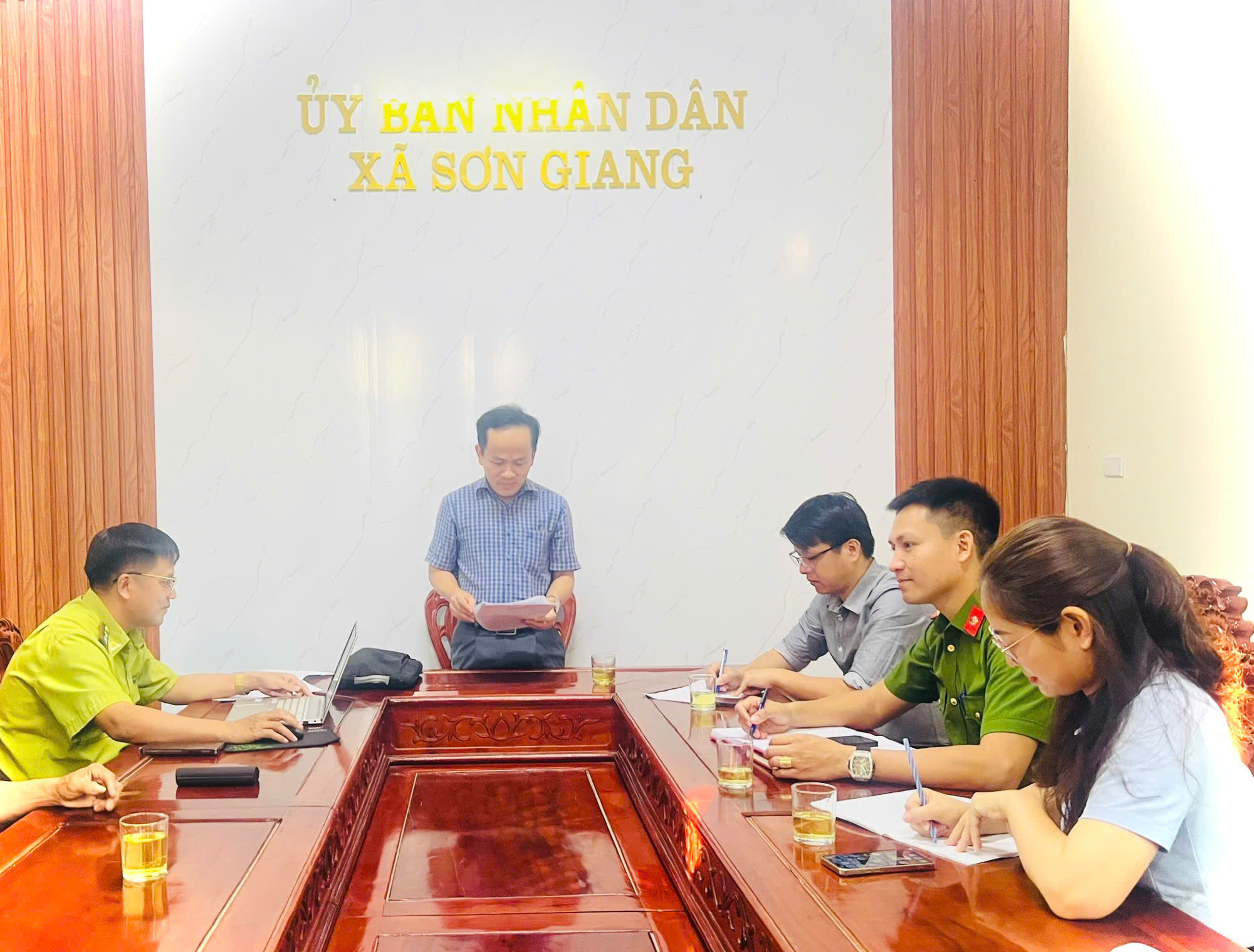 Sơn Giang: Xử lý vi phạm về phòng cháy chữa cháy rừng