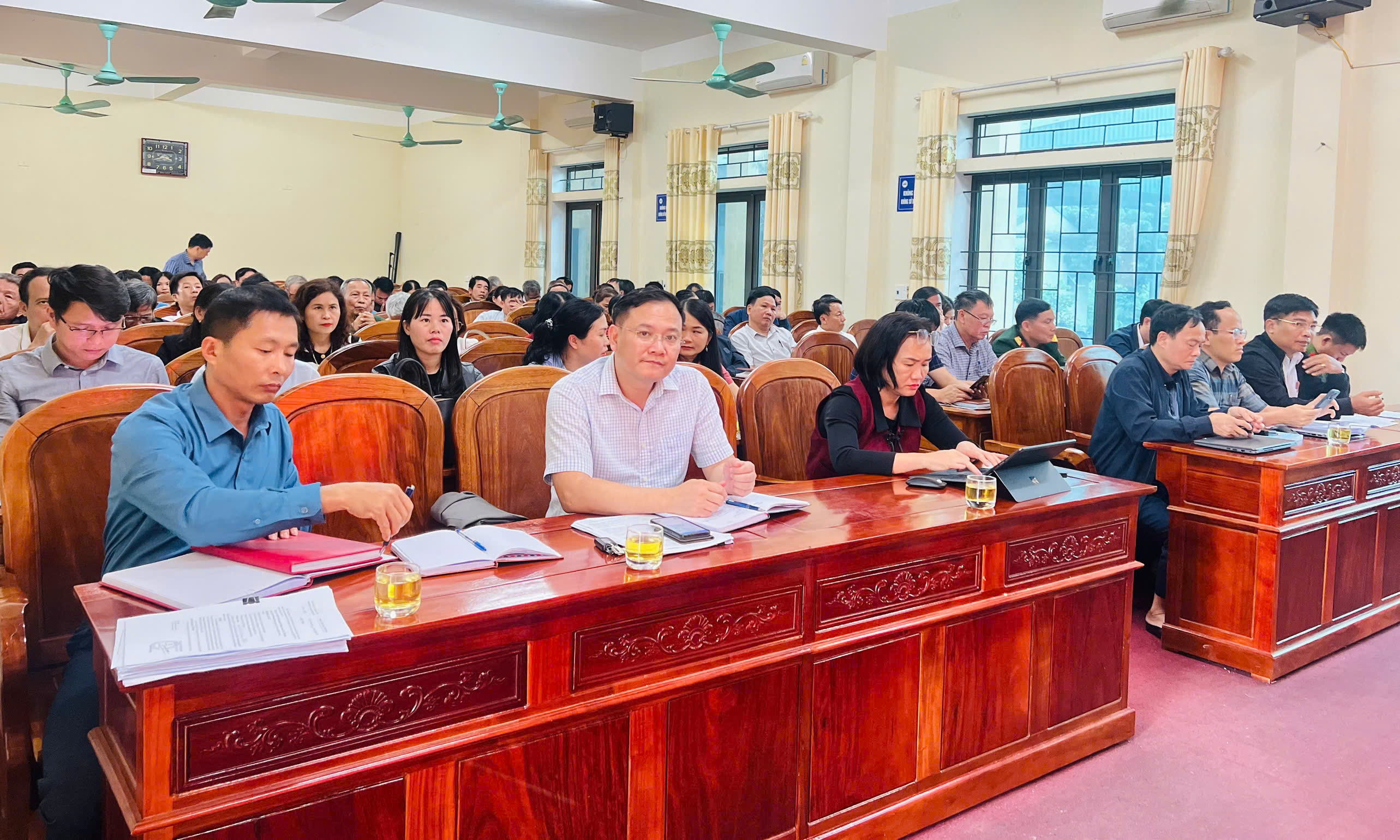 Sơn Giang: Soát xét công tác chuẩn bị cho cuộc bầu cử nhiệm kỳ 2026 – 2031