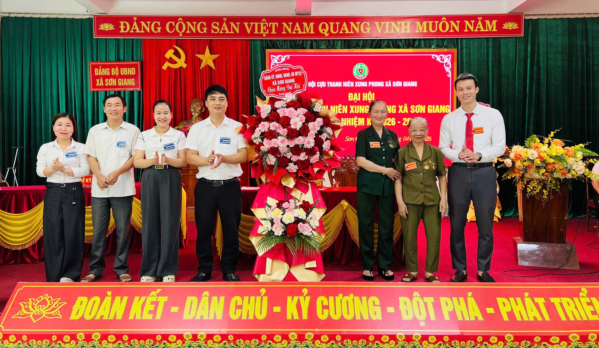 ĐẠI HỘI HỘI CỰU THANH NIÊN XUNG PHONG XÃ SƠN GIANG LẦN THỨ I, NHIỆM KỲ 2026–2031