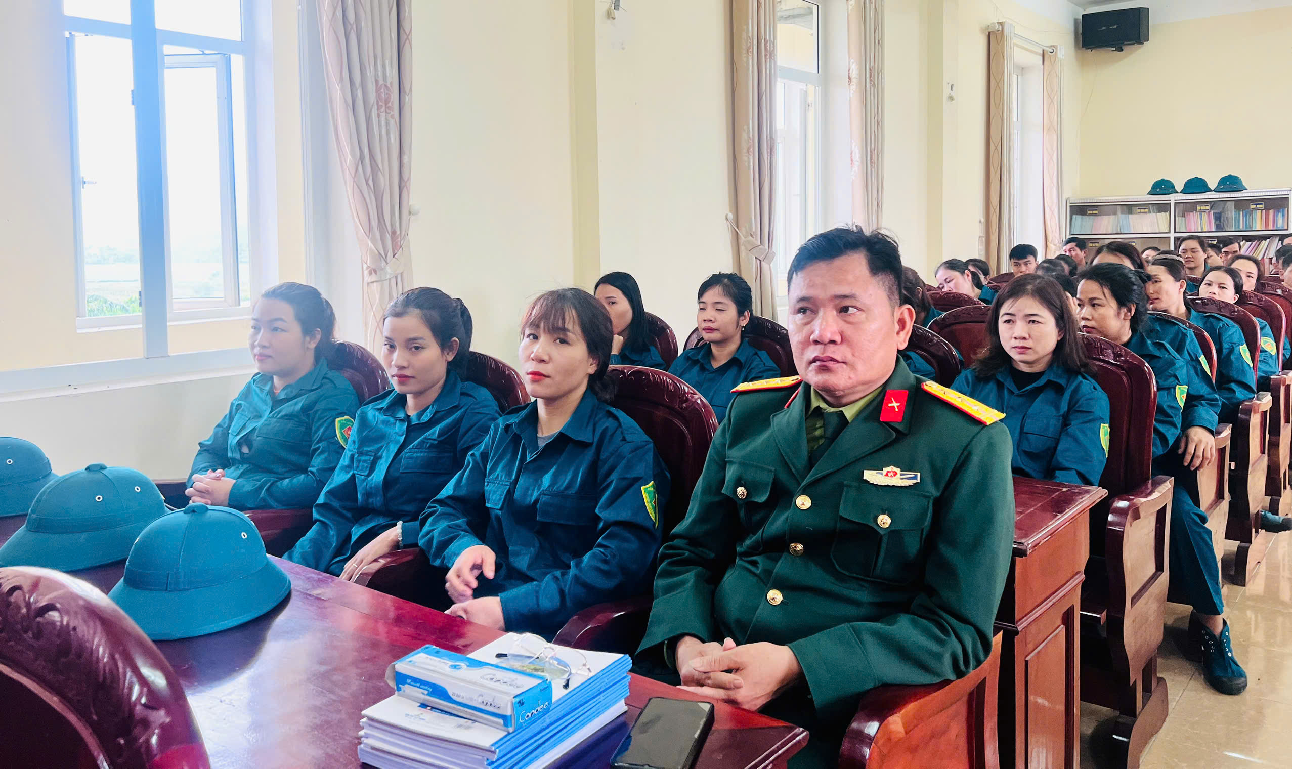 Sơn Giang khai mạc huấn luyện dân quân năm thứ nhất năm 2026