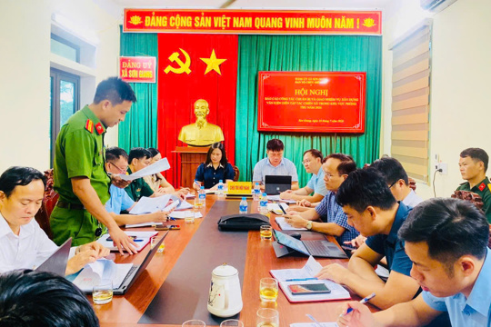 Sơn Giang giao nhiệm vụ xây dựng văn kiện diễn tập tác chiến trong khu vực phòng thủ năm 2026