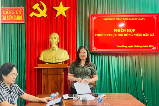 Thường trực HĐND xã chuẩn bị các điều kiện tổ chức kỳ họp thường lệ giữa năm 2026