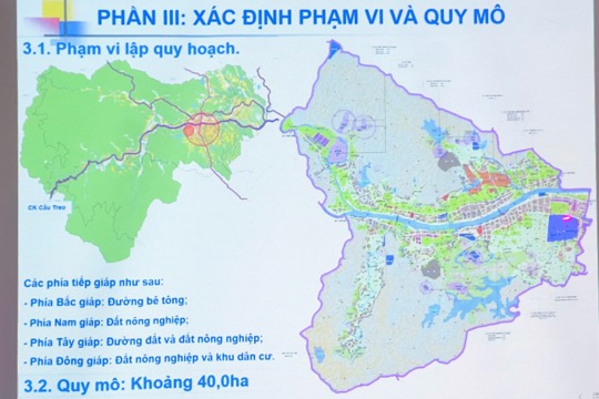Sơn Giang: Lấy ý kiến Nhân dân về quy hoạch Cụm công nghiệp Quang Diệm