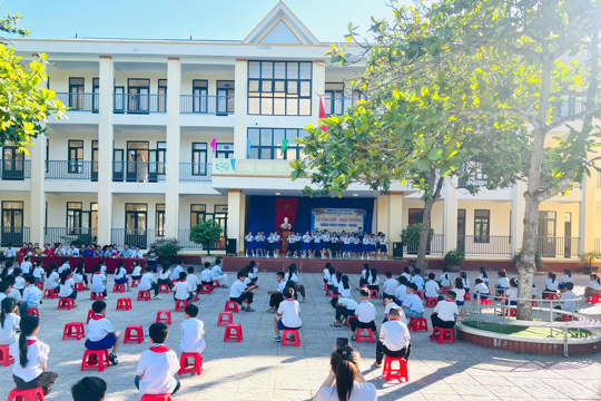 Trường Tiểu học Sơn Lâm tổ chức Lễ tổng kết và phát thưởng năm học 2025–2026