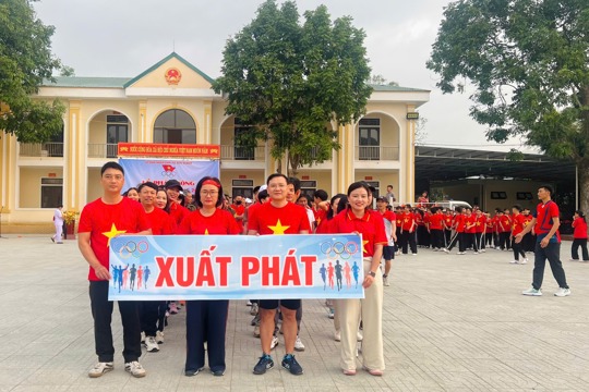 Sơn Giang: Hơn 250 người tham gia Ngày chạy Olympic 2026