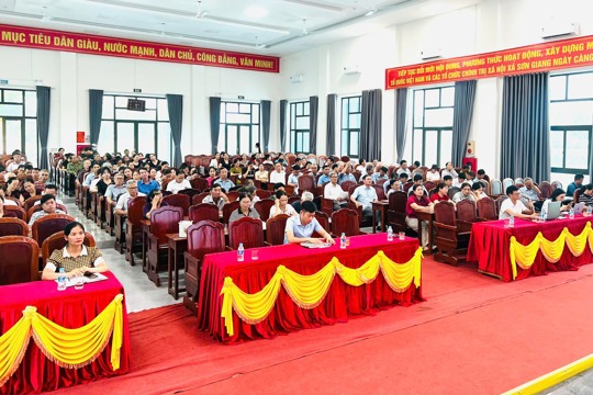 Xã Sơn Giang tập huấn triển khai bộ tiêu chí vườn đẹp, vườn hiệu quả kinh tế năm 2026 