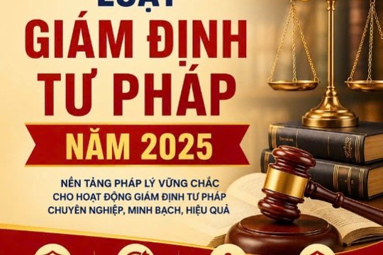 Một số điểm mới của Luật Giám định tư pháp năm 2025