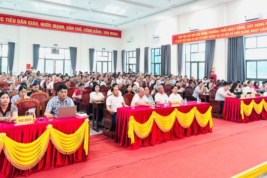 870 đảng viên xã Sơn Giang tham gia học tập, quán triệt Nghị quyết Trung ương Đảng