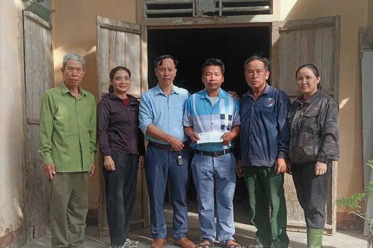 Hội Nông dân xã Sơn Giang đẩy mạnh các hoạt động tri ân gia đình người có công 