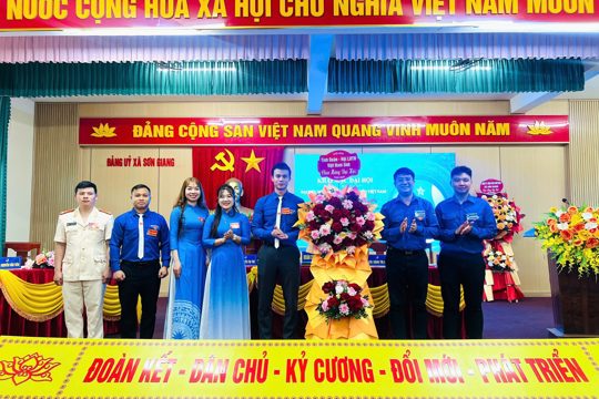 Đại hội đại biểu Hội LHTN Việt Nam xã Sơn Giang lần thứ I: Khát vọng cống hiến, xung kích xây dựng quê hương