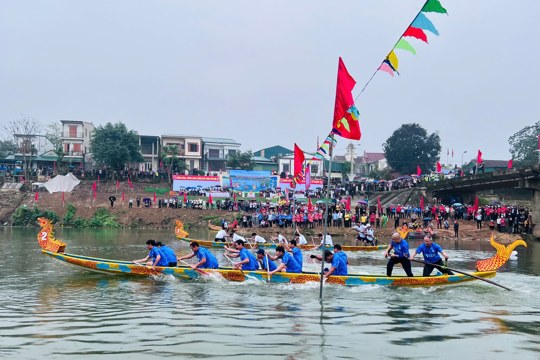 Khai hội Lễ hội Hải Thượng Lãn Ông và hội đua thuyền truyền thống sông Ngàn Phố năm 2026 