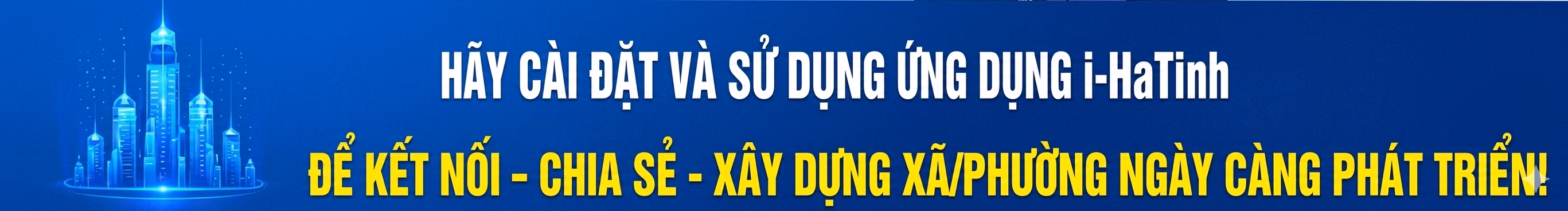 Hướng dẫn cài đặt, sử dụng ứng dụng công dân số i-HaTinh