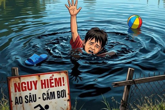 Nâng cao ý thức phòng, chống đuối nước đối với trẻ em trong dịp hè 2026.