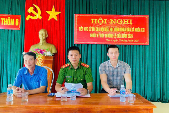 Tổ đại biểu số 04 TXCT các thôn 5,6