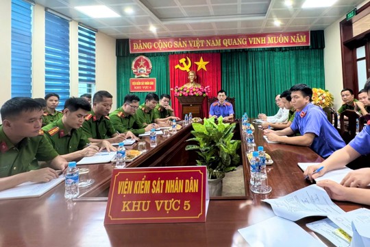 Liên ngành tư pháp tham dự Hội nghị trực tuyến về chuyên đề nghiệp vụ về "tạm đình chỉ" và "án trả hồ sơ điều tra bổ sung"