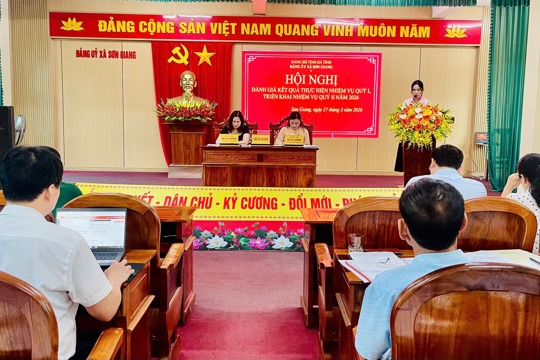 Đảng ủy xã tổ chức Hội nghị giao ban tháng 3, đánh giá kết quả Quý I và triển khai nhiệm vụ Quý II năm 2026