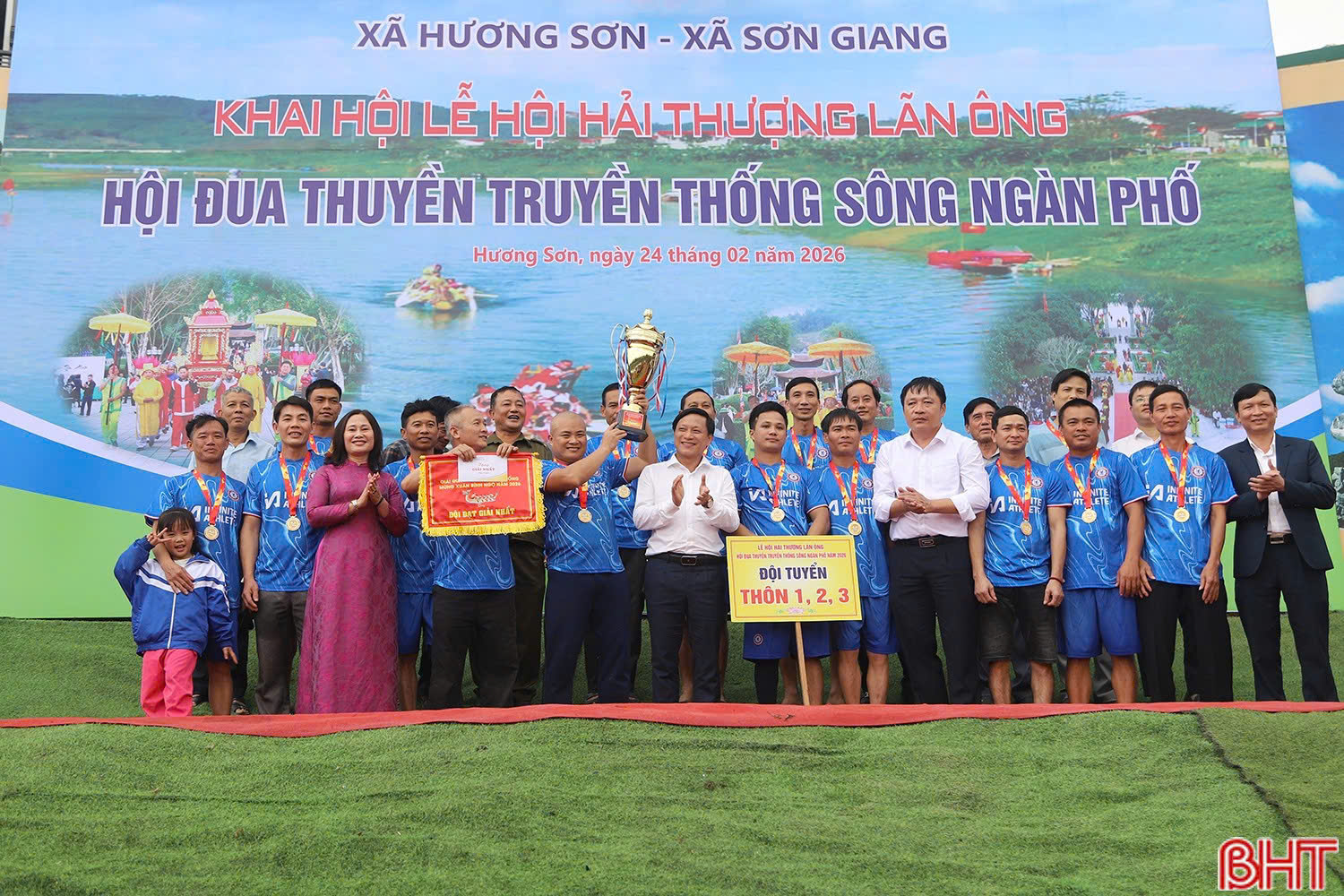 Khai hội Lễ hội Hải Thượng Lãn Ông và hội đua thuyền truyền thống sông Ngàn Phố năm 2026