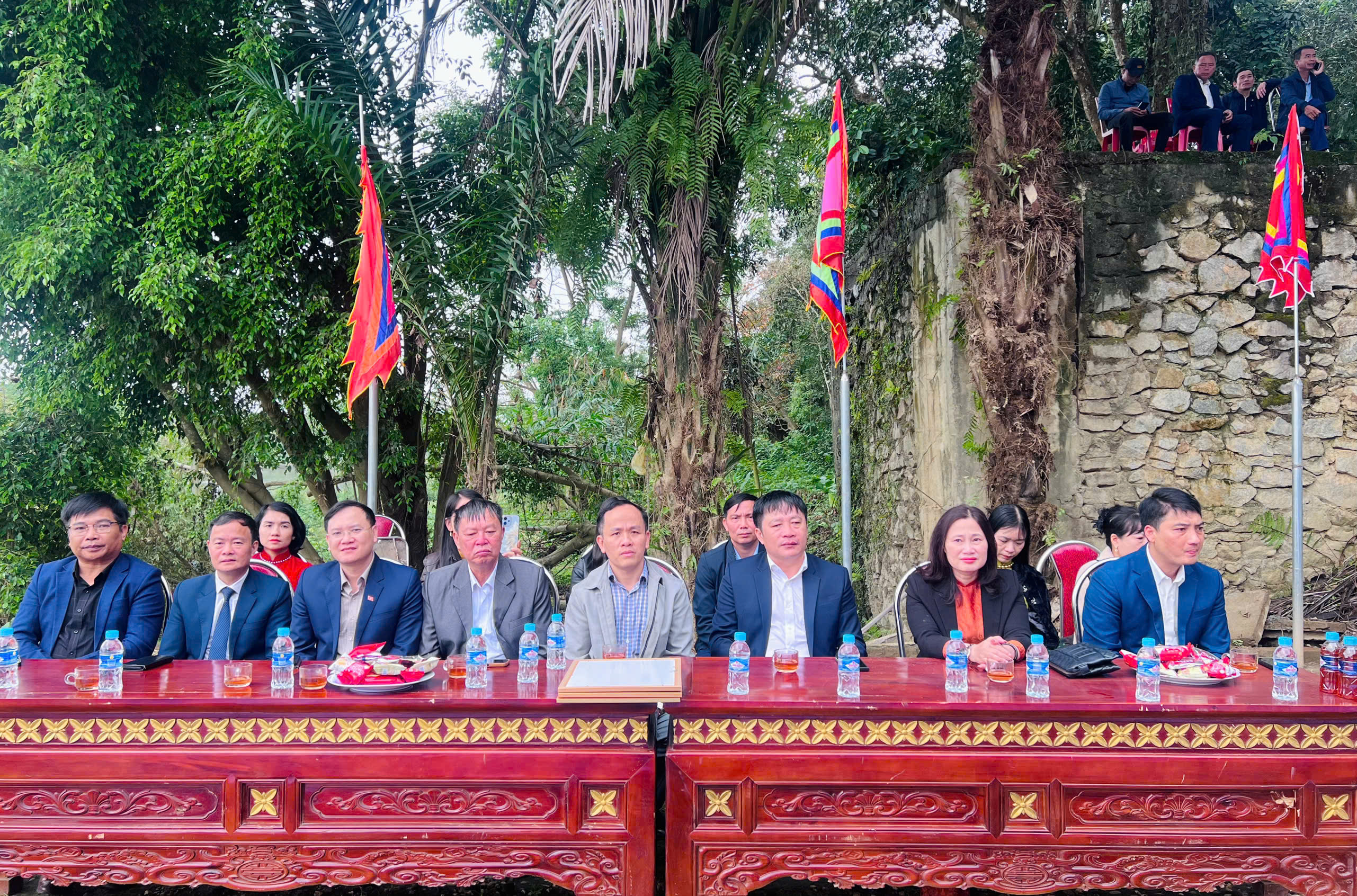 Sôi nổi Hội đấu vật dân tộc Hải Thượng lần thứ nhất năm 2026 tại xã Sơn Giang. 