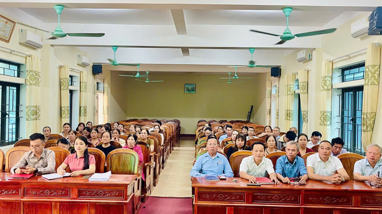 Hội thảo định hướng học nghề, việc làm và xuất khẩu lao động tại xã Sơn Giang 